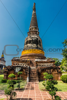 Wat Yai Chai Mongkhon Ayutthaya bangkok Thailand