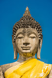 buddha statue portrait Wat Yai Chai Mongkhon Ayutthaya bangkok T