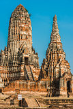  Wat Chai Watthanaram temple Ayutthaya bangkok Thailand
