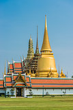 courtyard grand palace Wat Phra Kaew Bangkok Thailand