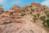 desert scenic near Petra Jordan