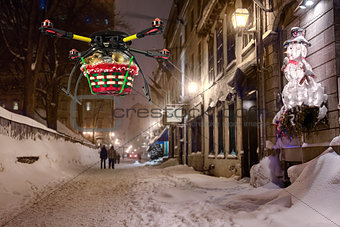 Aerial Christmas Delivery 3