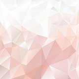vector polygonal background pattern - triangular design pink colors - pastel