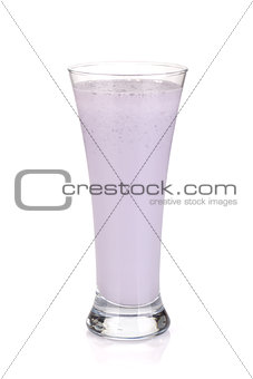 Blackberry milk smoothie