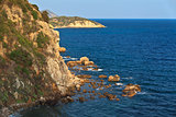 coast on Elba Island 