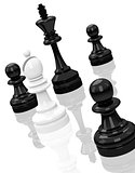 chess pawns