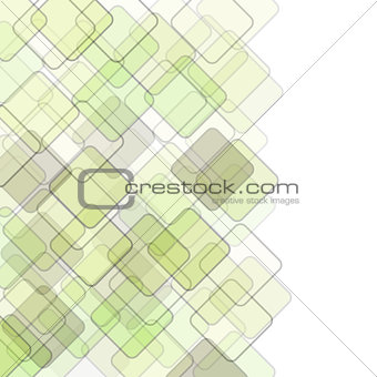 Abstract square geometric colorful mosaic background