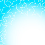 Abstract glowing stars colorful background