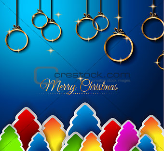 2015 New Year and Happy Christmas background 