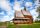 Suzdal. Church of St. Nicholas from the village of Glotovo, Yuri