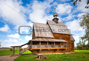 Suzdal. Church of St. Nicholas from the village of Glotovo, Yuri