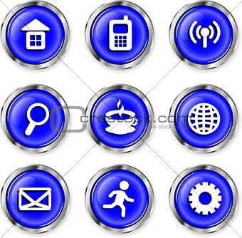 Icons buttons