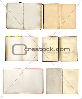 Set of old books