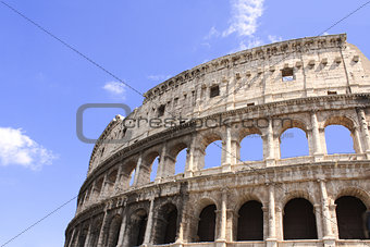 Ancient Colosseum, Rome, Italy