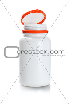 Plastic Medicine Bottle 