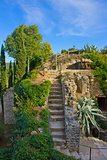 historical ruins of Girona, Spain