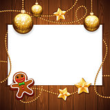 Christmas Background with Copy Space