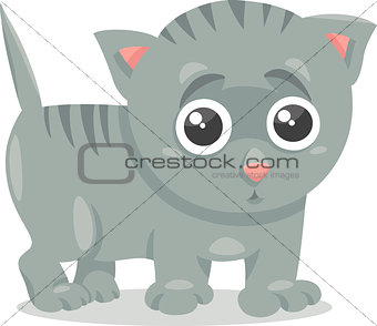 kitten character cartoon illustration