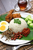 nasi lemak, malaysian cuisine