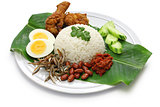 nasi lemak, malaysian cuisine