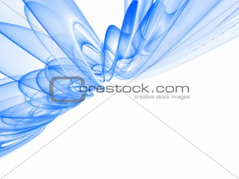 abstract 3d flow