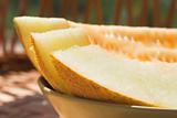 Melon slices