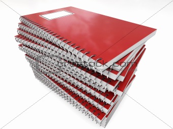 notebook isolated