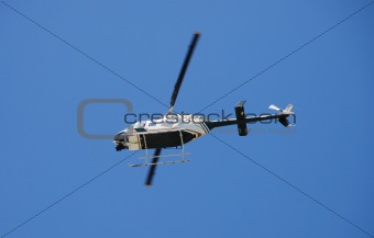 Helicopter overhead