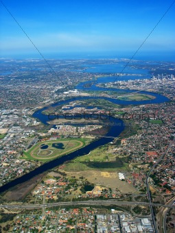 Swan River Aerial View
