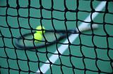 Tennis Net Closeup