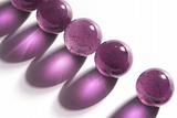 Purple marbles