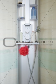 new shower cubicle