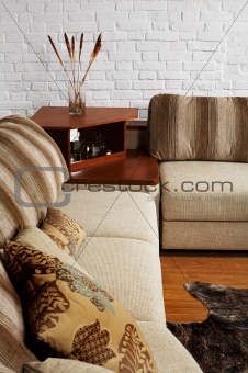 Sofa and little table