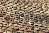 old  tile roof