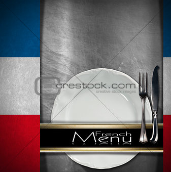 French Restaurant Menu Design