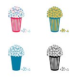 Popcorn icons