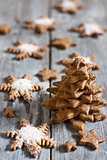 Christmas cookies tree