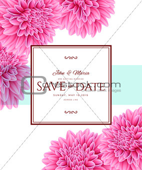Template card Save the Date
