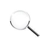 Magnifying glass. Vector