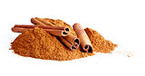 Cinnamon sticks, ground cinnamon