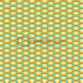 Abstract Disc Pattern Background Illustration