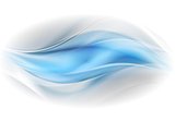 Blue glowing abstract waves background
