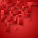 Red geometry corporate background