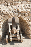 Old canon at an Ottoman fort