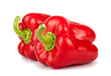 Pair of sweet red peppers