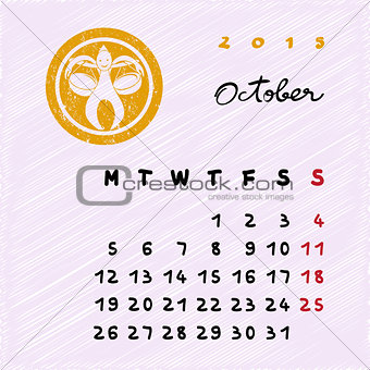 october 2015 zodiac