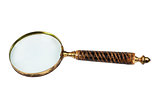Old anitique magnifier glass.