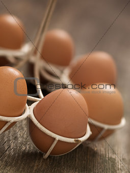 rustic farm fresh chicken egg