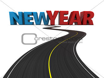 road to new year