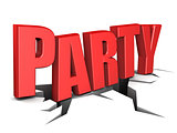 party sign